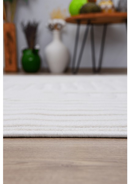 Dolce Sisal Krem Yumuşak Doku Salon Oturma Odası Mutfak Çocuk Odası Halısı