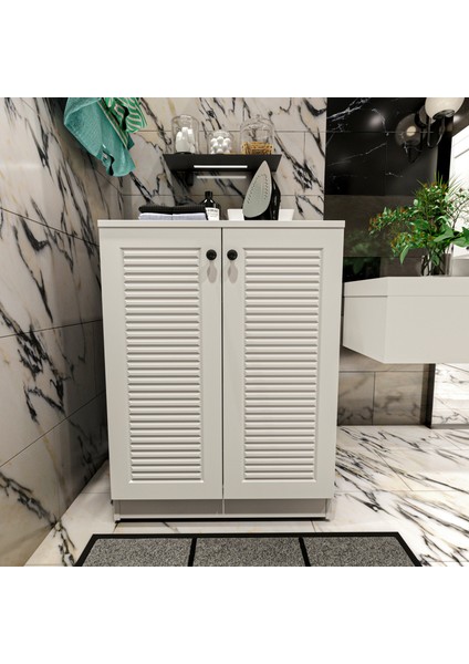 Yıldız Elegance Banyo Dolabı Çamaşır Makinesi Alt Luxe