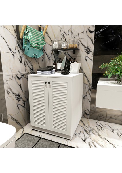 Yıldız Elegance Banyo Dolabı Çamaşır Makinesi Alt Luxe