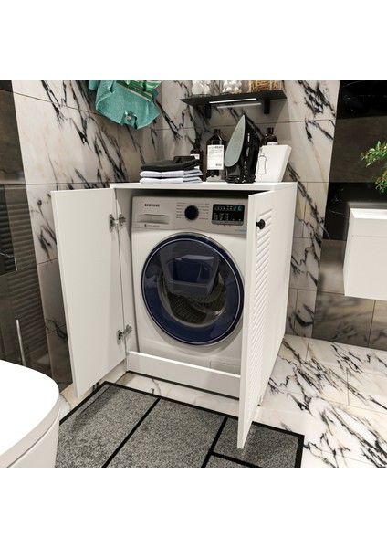 Yıldız Elegance Banyo Dolabı Çamaşır Makinesi Alt Luxe