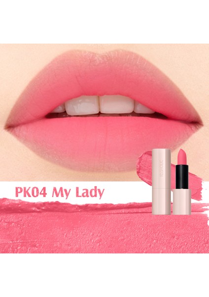 The Saem Kissholic Lipstick Matte - Uzun Süre Dayanıklı Kadife Bitişli Mat Ruj