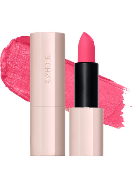 The Saem Kissholic Lipstick Matte - Uzun Süre Dayanıklı Kadife Bitişli Mat Ruj