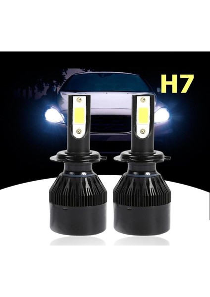 H7 LED Xenon Beyaz Işık 12V  6500 Kelvin