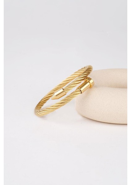 THICK MATEO GOLD ÇELİK BİLEKLİK modelleri