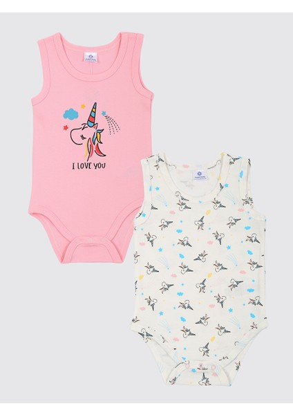 2li Atlet Body Kız Bebek 3 Ay-3 Yaş