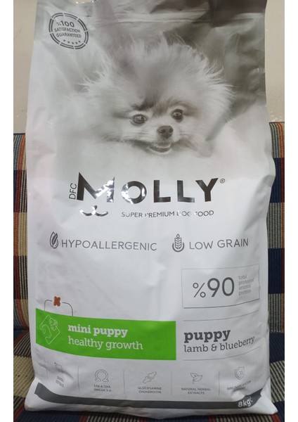 Hypoallergenic Kuzu Etli Küçük Irk Yavru Köpek Kuru Maması 8 kg