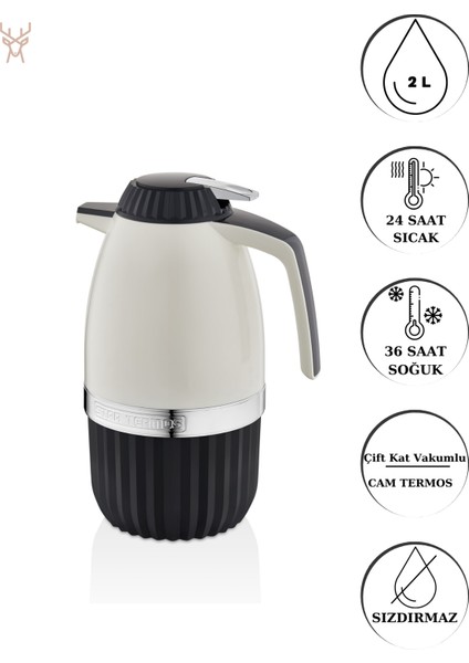 Elegant Serisi - 2 Litre Termos STE-6159 fırsatları