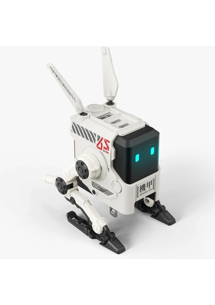 ALPHA65 Beyaz Robot Figürlü 65W Hızlı Şarj Adaptörü