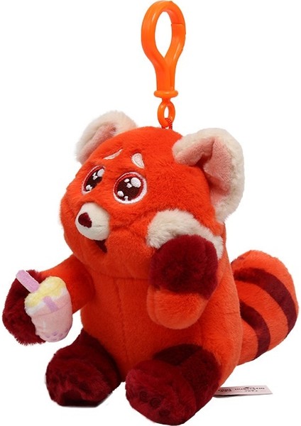 Hakiki Kırmızı Panda Bebek Peluş Kolye Pixar Güzellik Anahtarlık Kolye (Yurt Dışından) fiyatları