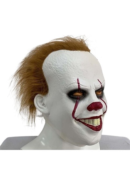 Yeni Korku Pennywise Joker Korkunç Maske Stephen King Ikinci Bölüm Palyaço (Yurt Dışından)