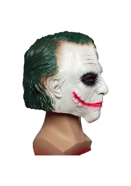 Cadılar Bayramı Joker Lateks Maskeler Yetişkinler Için Ürpertici Joker Adam Maskesi (Yurt Dışından)