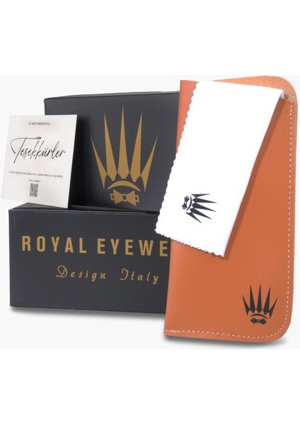 ROYAL EYEWEAR RE982 TRANSPARAN KAHVERENGİ GÜNEŞ GÖZLÜĞÜ indirimleri