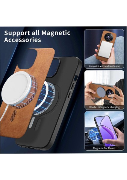 Realme 12 5g Hafif Ince Kablosuz Şarj Magsafe Araba Bağlar (Yurt Dışından) indirimleri