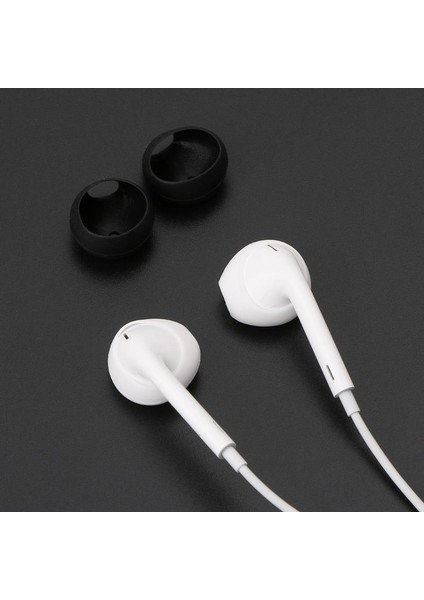 2 Çift-4 Adet Apple iPhone Earpods Kulaklık Silikonu Sabitleyici