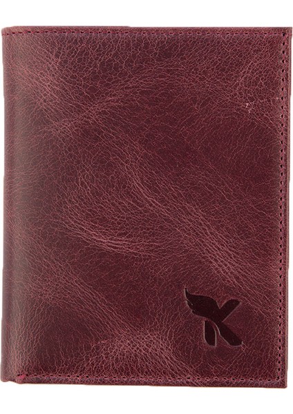 Deri Erkek Cüzdan Bordo C222-06