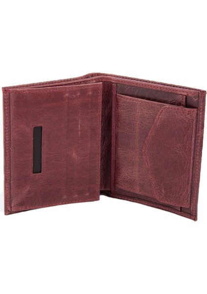 Deri Erkek Cüzdan Bordo C222-06 modelleri