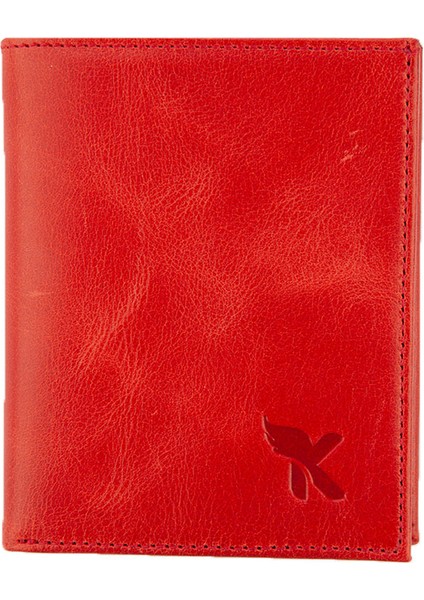 Deri Erkek Cüzdan Kırmızı C222-09