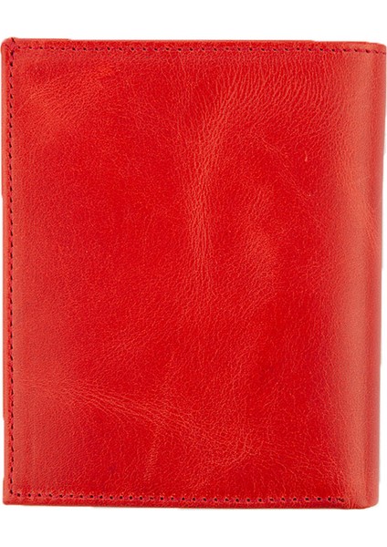 Deri Erkek Cüzdan Kırmızı C222-09 fiyatları
