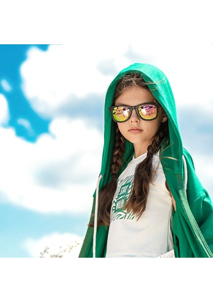 Stay Wild Garson Boy Kapüşonlu 3 Lü Kız çocuk takım - Yesil modelleri