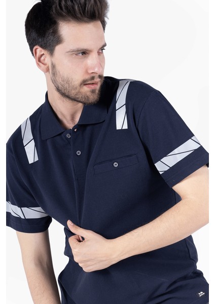 Polo Yaka Reflektörlü T-Shirt fiyatları