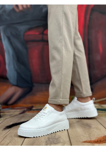 BA8104 BOA Yüksek Taban Cilt Beyaz Bağcıklı Erkek Ayakkabı fiyatları
