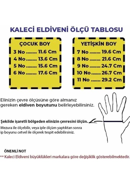 Kaleci Eldeveni Çocuk-Yetişkin Erkek Kaleci Eldiveni 041641-01 Siyah