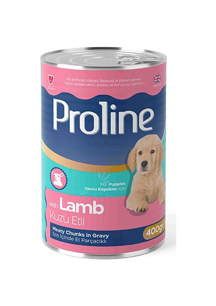 Kuzu Etli Gravy Yavru Köpek Konservesi 12 Adet 400 gr