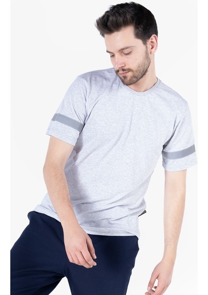 T 2830 Bisiklet Yaka Reflektörlü T-Shirt fırsatları