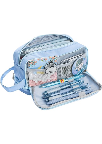 Öğrenci Kalem Kutusu Öğrenci Kırtasiye Okula Dönüş Hediyesi (Yurt Dışından)