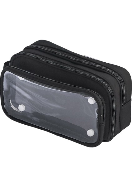 Çift Bölmeli Büyük Kapasiteli Kalem Kutusu Öğrenci Okula Dönüş Hediyesi (Yurt Dışından)