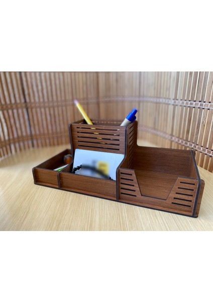 Masaüstü Kalemlik, Kalem-Not-Kartvizit-Ataç Toplayıcı