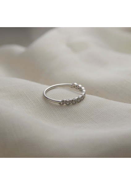 Çoklu Göz 925 Ayar Minimal Gümüş Yüzük fiyatları