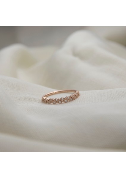 Çoklu Göz 925 Ayar Minimal Gümüş Yüzük