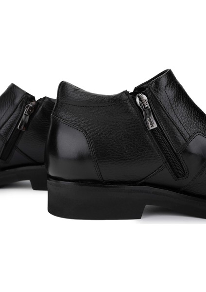 Erkek Deri Siyah Casual Bot 1024 14858 Erk Bot SK24-25 Black fırsatları