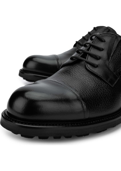Erkek Deri Siyah Klasik Ayakkabı 1024 64422 Erk Ayk Sk24-25 Black modelleri
