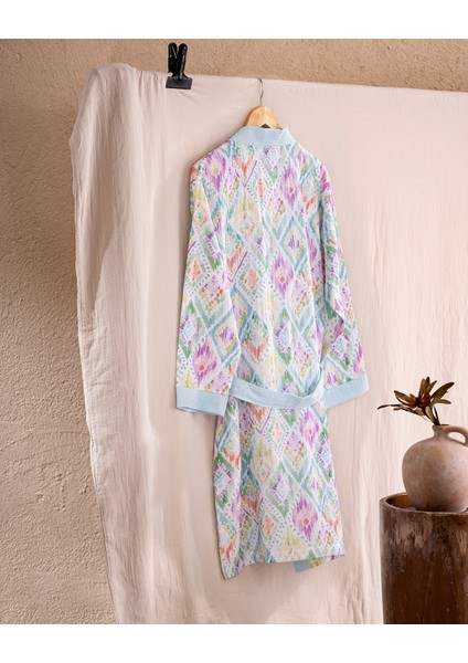 Trinetta Pamuk Kadın Müslin Bornoz - Renkli fiyatları