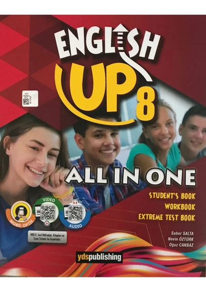 YdsPublishing Yayınları English Up 8 All In One Student's Book Workbook Test Book