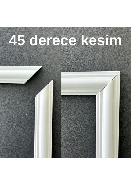2,5 cm Boyanabilir 3 Adet Çerçevesi Duvar Çıtası Duvar Paneli Kolay Kurulum modelleri