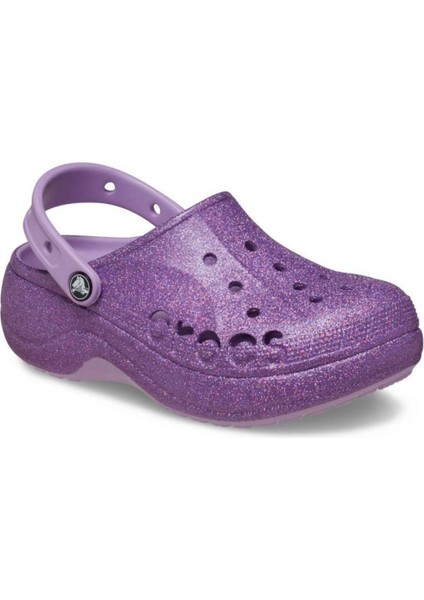 Baya Platform Glitter Clog Kadın Terlik 208459-5PR fiyatları