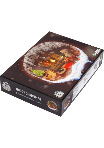 Captain Albatross Hoggy Christmas 1000 Parça Puzzle Yılbaşı Pazıl Yüksek Kalite