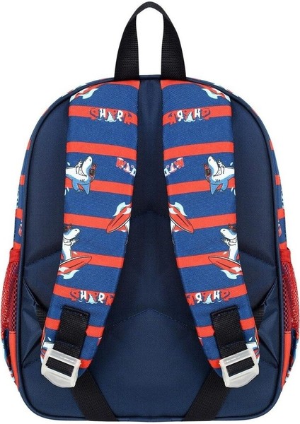 Köpek Balığı Desenli Anaokulu Kreş Sırt Çantası ve Matara indirimleri