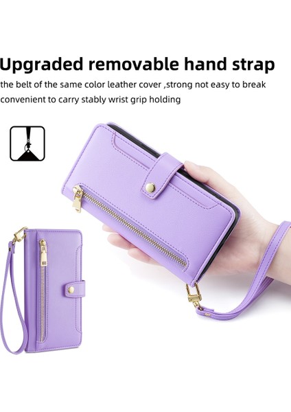 Tecno Pova 6 5g Için Çapraz Vücut Fermuarlı Cüzdan Kılıf (Yurt Dışından) indirimleri