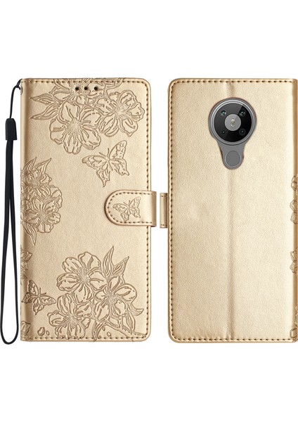 Nokia 5.4 Için Kiraz Çiçeği Kılıfı (Yurt Dışından)