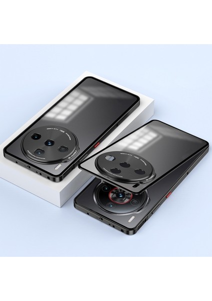 Zte Nubia Z60S Pro Için Snap Tokalı Metal Çerçeve Kılıf (Yurt Dışından) fiyatları