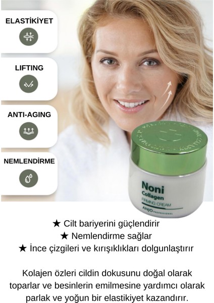 Yaşlanma Ve Antı-Agıng Etkili Kolajen Yüz Bakım Kremi 100 Ml