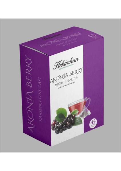 Aronia Berry Karışık Çay (45'li Süzen Poşet)