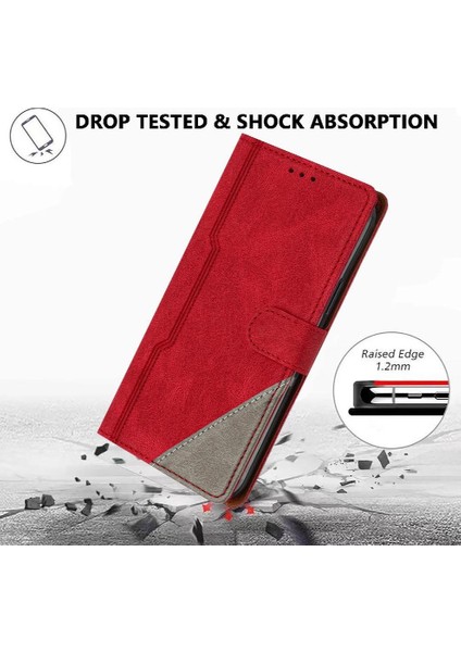 IPhone 16 Için Kılıf Pro Max Kart Yuvaları Kapak Manyetik Kapatma Cüzdan Pu (Yurt Dışından)