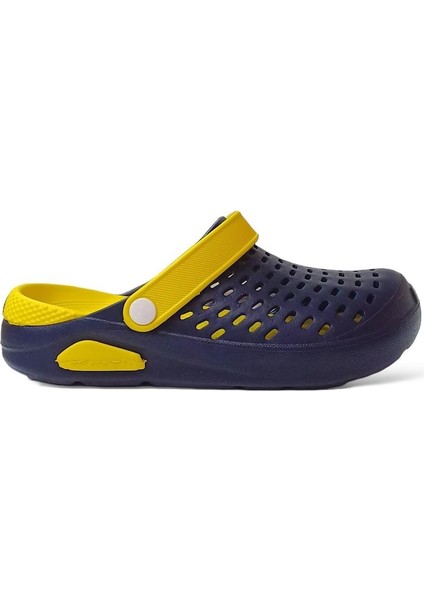 Comfort Eva Taban Terlik Lacivert - Sarı