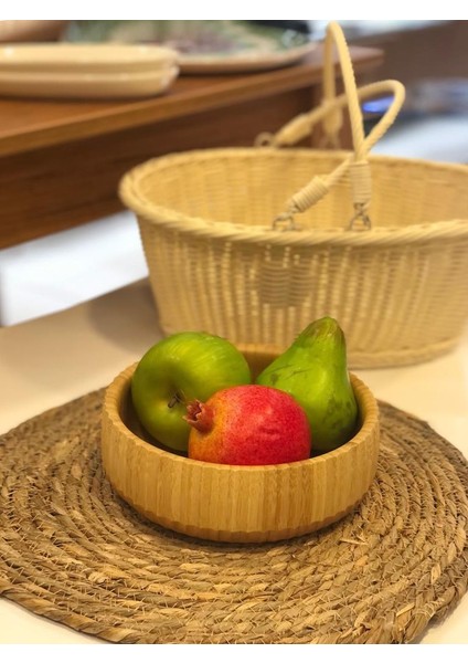 Bambu Yuvarlak Bol/salata Kase 19X6CM fiyatları