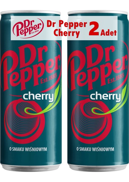 Dr. Pepper Cherry 330ML 2 Adet